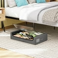 thumbnail image 7 of PayLessHere Under Bed Storage Containers 2-Pack Closet Organizers Foldable Storage Bins,Grey, 7 of 7