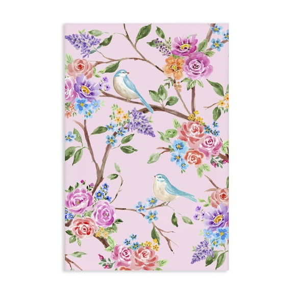 Stupell Industries French Country Pink & Blue Spring Florals Canvas Art, 16 x 24, by Corinne Haig