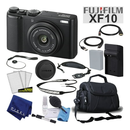 Fujifilm XF10 X-Series 24.2 MP Point & Shoot Digital Camera (Black) Basic (Best Fujifilm Camera X Series)