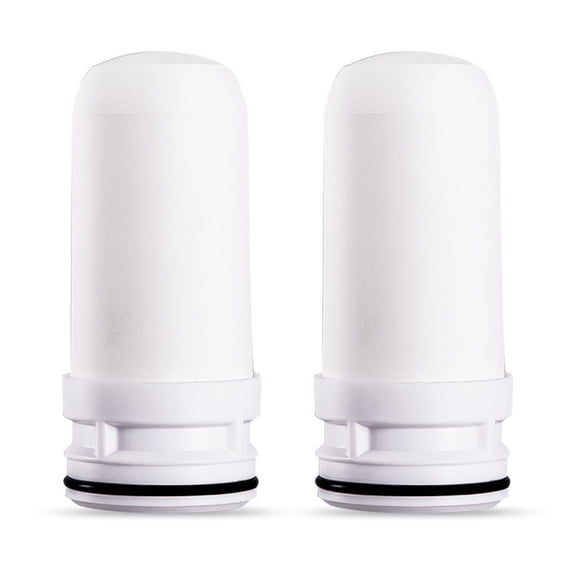 ENTASSER Water Filter Life Water Faucet Filter, Tap Water Filter, Reduces Chlorine & Bad Taste - Fits Standard Faucetsfilter element