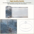 thumbnail image 4 of Linen Drum Lampshades Weathered Concrete Texture Blue Gray Paint Rust Stains 13"x13"x10" Light Shade for Table Lamps Floor Lamp Shades Lampshade Replacement Assembly Required, 4 of 8