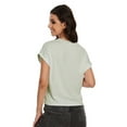thumbnail image 2 of Women's Crew Neck Short Sleeve T Shirt Summer Casual Loose Workout Top, 2 of 6