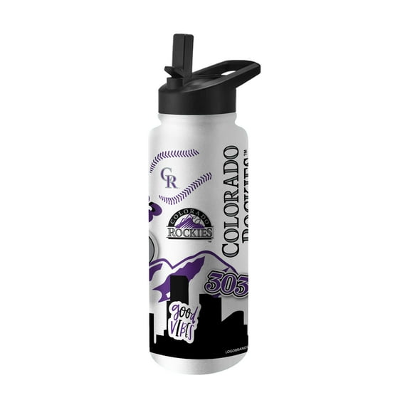 Colorado Rockies 34oz. Native Quencher Bottle