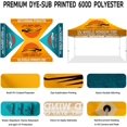 Custom Canopy Tent 10x10 with Logo, Personalized Pop Up Canopy Tent