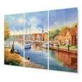 thumbnail image 2 of Designart "Maryland Bay Canal Scenery Waterfront Views" Maryland Metal Art Print Set, 2 of 5