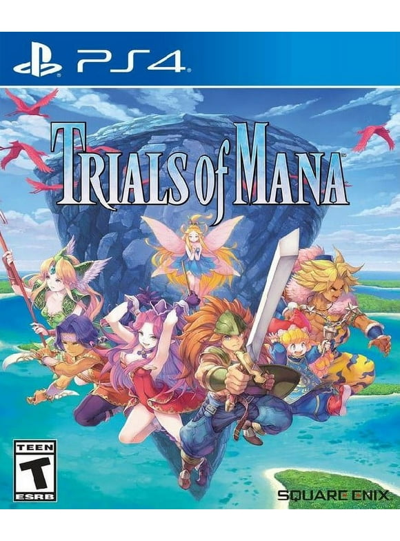 Restored Trials of Mana (Sony Playstation 4, 2020) RPG Game (Refurbished)