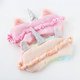 thumbnail image 3 of Paquete de 2 máscaras para dormir para niños, unicornio para niños, lindas máscaras de ojos de animales de peluche 3D, máscara para dormir para niñas JM Rojo Verde, 3 of 5