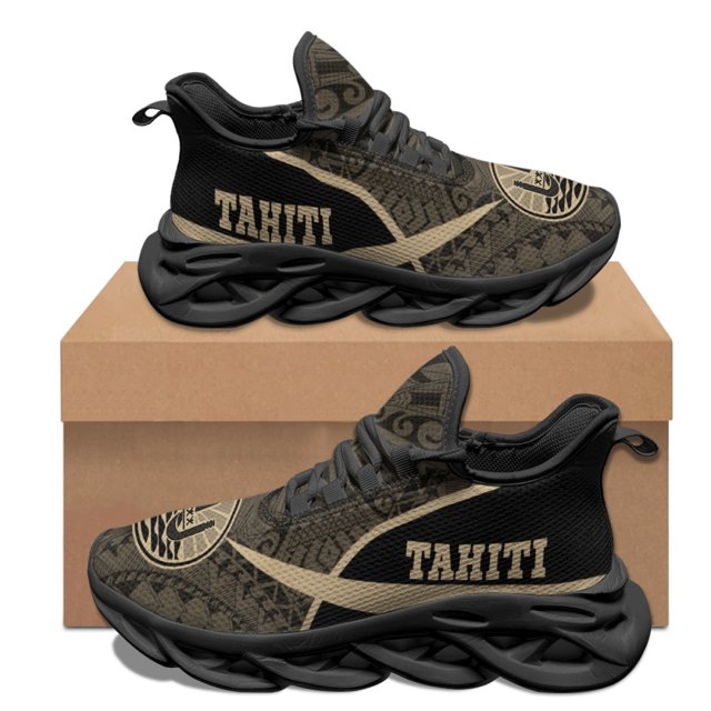 Zapatos vulcanizados de verano con diseño de bandera de Tahití, zapatillas polinesias tribales, cómodas y transpirables, zapatillas para correr al aire libre a la moda, nuevos