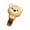 Brown, variant on SPOORYYO Portable Whistle Toy for Kids Ages 3+ - Safe ABS Plastic, Easy Grip, Soft Sound, Breathing Exercise Tool, Includes Lanyard, Brown