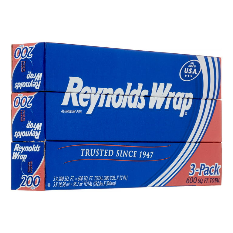 Reynolds Wrap 12 Aluminum Foil (250 sq. ft., 2 ct.) - Sam's Club