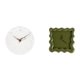 thumbnail image 1 of Reloj de pared cuadrado silencioso para el hogar, la cocina, la oficina, , el baño, la casa de campo o el aula. Fácil de leer. Adorno colgan, 1 of 8