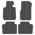 thumbnail image 1 of San Auto Alfombrilla De Coche Para Bmw Serie 3/4 Ajuste Personalizado F30 F31 F32 F33 F36 320I 328I 335I 2012-2013-2014-2015-2016-2017-2018 Juego De Revestimientos De Piso De Goma Negro Completo Para, 1 of 3