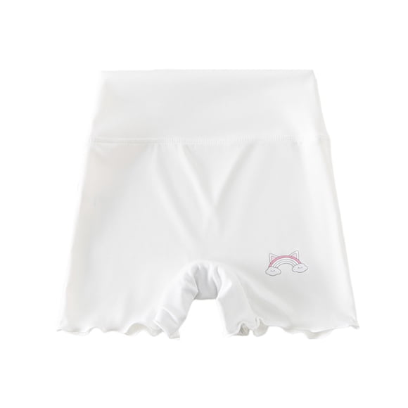 Odeerbi 3-10 Años Niñas Pantalones Cortos de Ciclismo Vestido de Seguridad Bajo La Ropa Con Deslizamiento Pantalones Cortos de Yoga Y Baile Pantalones Cortos Sin Costuras
