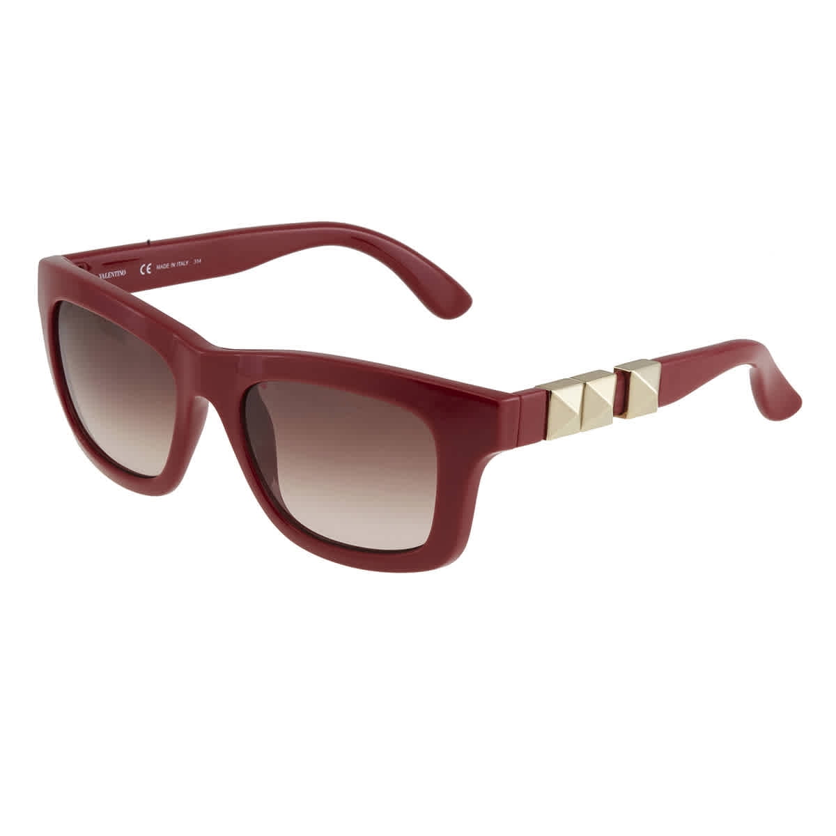 Valentino Brown Square Ladies Sunglasses V691S 640 -