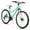 Green, variant on Hiland 26 Inch Mountain Bike, 18 Speed MTB with Dual Disc Brake, Mountain Bike for Men Women, High Carbon Steel Frame Bicycle