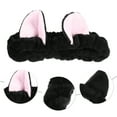 thumbnail image 3 of Unique Bargains 1 Pc Cute Cartoon Cat Ears Headbands for Girls for Women 7.09"x6.50", Black, 3 of 6