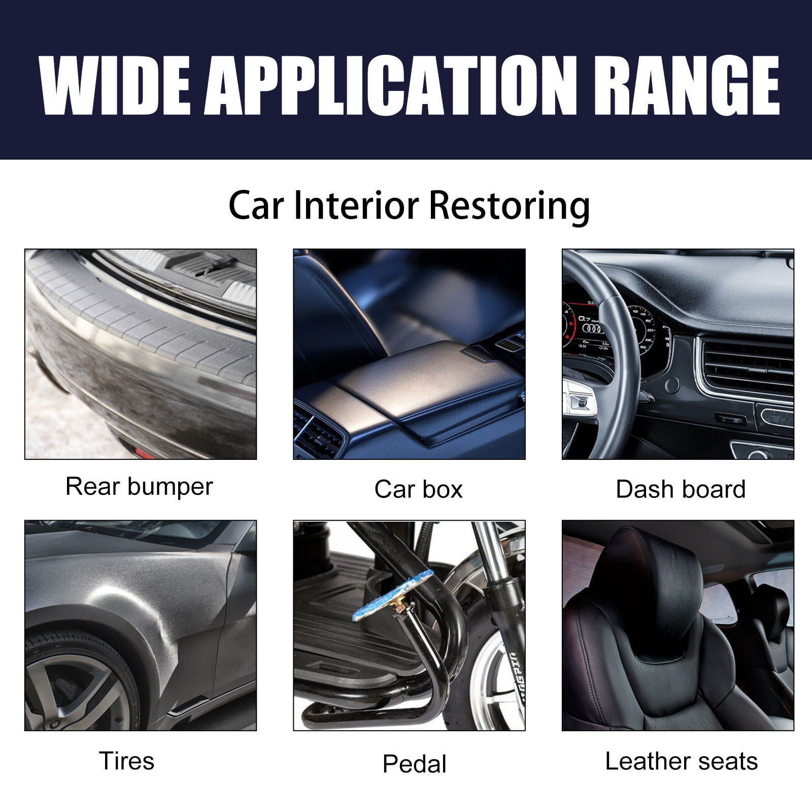 Plastic Refinisher Car Interior Dash Board Panel Wax Dust - Temu