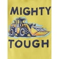 thumbnail image 2 of The Children's Place Baby & Toddler Boys Short Sleeve Construction Snug Fit PJs, Sizes 12M-5T, 2 of 3