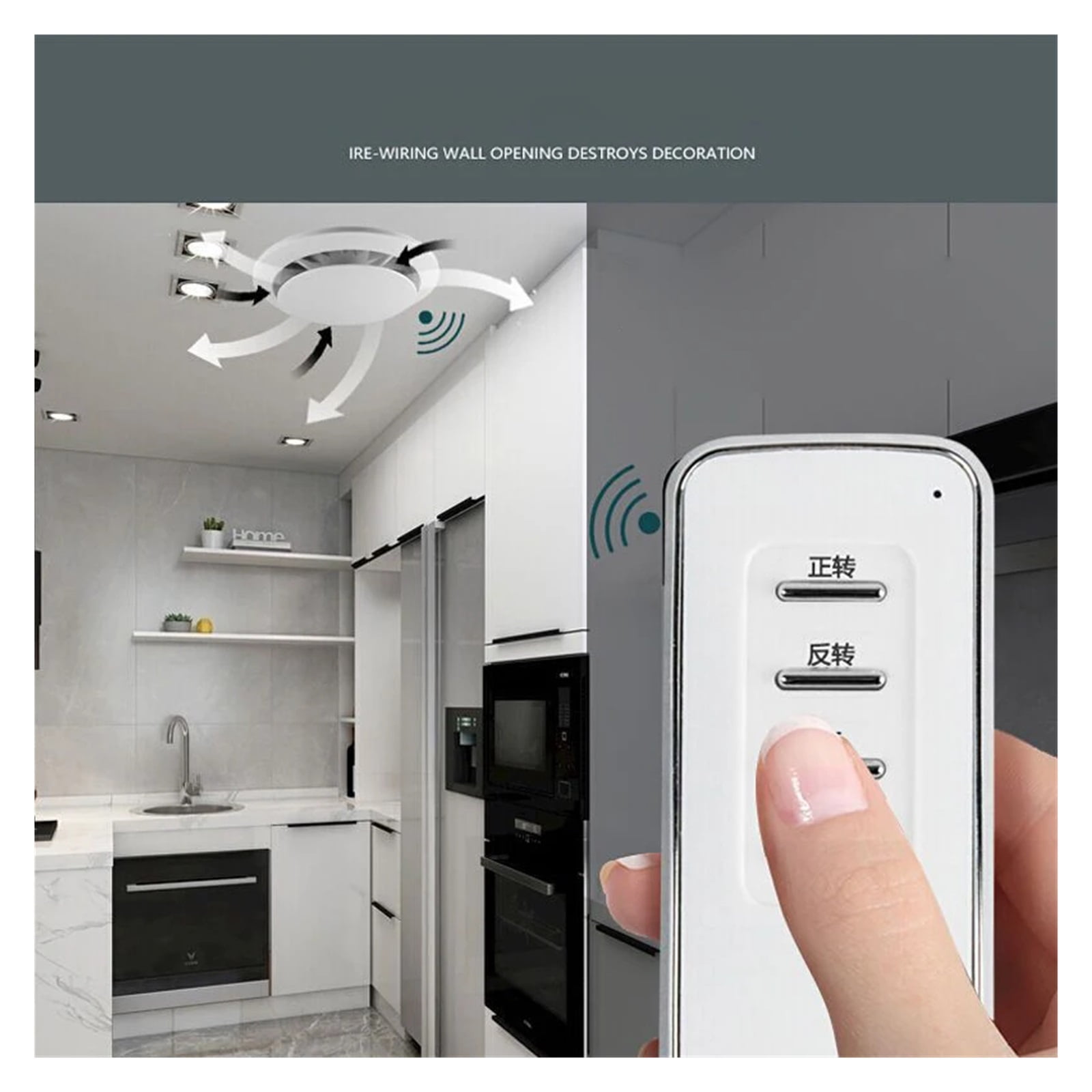 4''6'' Exhaust Fan Adjustable Speed Duct Fan Kitchen Window Airflow Air Cleaning Fan Ventilator Attic Pipe Ventilation Extractor ,Energy-Efficient