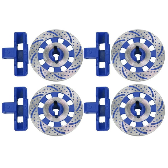 MAYUJIAA Hex Wheel Hub Brake Disc Caliper Disc RC Accessories Fit for Traxxas UDR 1/7 RC carBlue HW313-11184