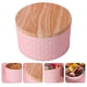 thumbnail image 5 of Caja de panadería rosa de hierro con tapa, caja de almacenamiento para hornear postres, galletas, dulces y aperitivos, 5 of 5