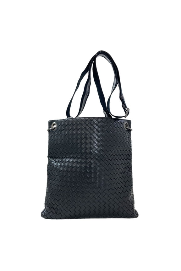 Pre-Owned Bottega Veneta Intrecciato Shoulder Bag, Calfskin, Women's.