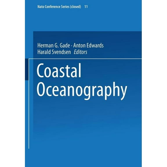 Coastal Oceanography, (Paperback)