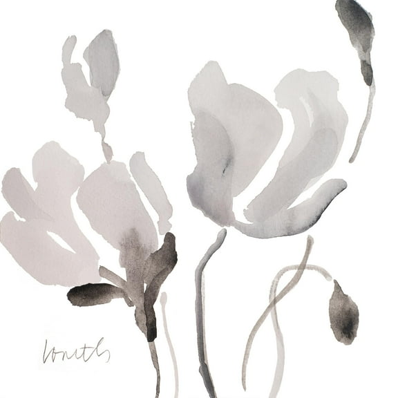 Art.com Tonal Magnolias II Art Print by Lanie Loreth, 16" x 16"