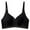 Black, variant on Bigersell Sports Bra Upgrade Comfortable Without Underwire Bra Balconette Bra Style F-1006 Light Blue XL