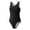 Black, variant on Bathing Suit Black 1 Piece Swimsuit Sleeveless Quick Dry Pool Parties Girls Vacation Outfits 13-14 Years