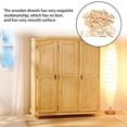 thumbnail image 2 of Youkk Pack of 300 Wood Dowels Pin Woodworking Rods DIY Project Accessories, 2 of 6