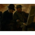 thumbnail image 2 of Edgar Degas 18x15 Gold Ornate Wood Frame and Double Matted Museum Art Print Titled - Paul Lafond and Alphonse Cherfils Examining a Painting (C. 1878-1880), 2 of 4