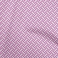 thumbnail image 1 of oneOoneCottonFlexFuschiaPinkFabricGeometricSewingFabricByTheYardPrintedDiyClothingSewingSupplies40InchWide, 1 of 4