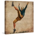 thumbnail image 2 of Marmont Hill "Vintage Football Kick" Painting Print on Wrapped Canvas, 2 of 5
