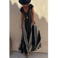 thumbnail image 4 of QIPOPIQ Robes Midi pour Femmes à Étages à Manches Courtes Coupe Ample Ligne A Robe Imprimée Robe d'Été Offres 2023, 4 of 8