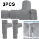 thumbnail image 5 of JShteea Adaptador Piscina Tierra PVC 3 Piezas Equipo para Exteriores Duradero A Prueba Fugas 32 Mm (A), 5 of 8
