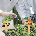 thumbnail image 7 of HHGBAD Wooden Vegetable Plant Labels, Cute Cartoon Vegetable Patterns, Easy Identification Tags, Garden Organization Accessories, Ideal for Vegetable Gardening, 7 of 7