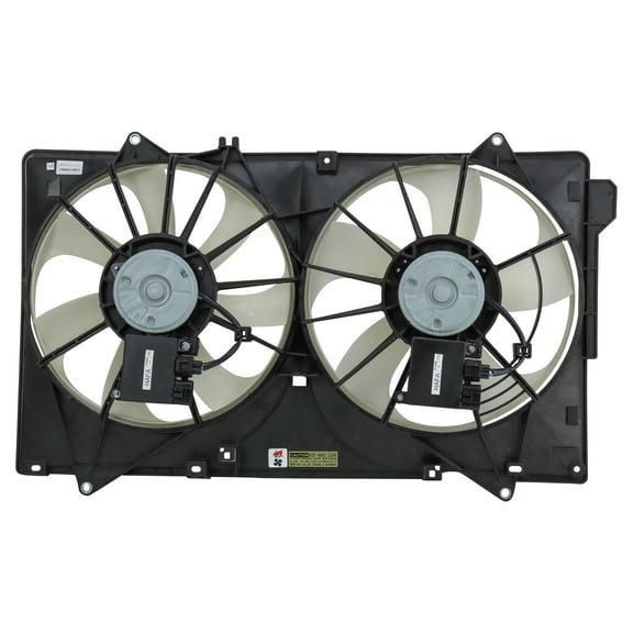 TRQ Radiator Cooling Fan Assembly Fits 2019 Mazda CX-5 RFA81831
