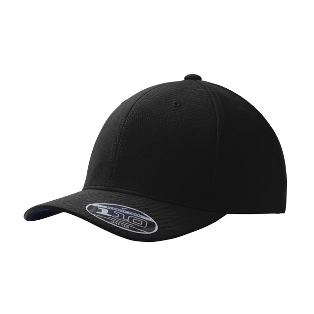 Top Headwear One Diez Cap fresco y seco Mini Pique - Negro TOP HEADWEAR Gorra de béisbol