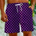 thumbnail image 1 of LSLJS Short Décontracté pour Hommes avec Cordon de Serrage, Imprimé Amour de la Saint-Valentin, Cadeaux pour Hommes, 1 of 9