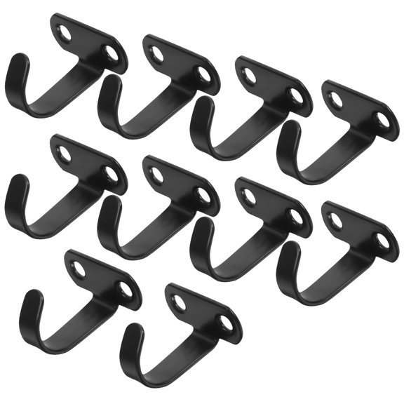 Raindrops  10 Pcs Stand Bar Ladder Stainless Steel Coat Hook