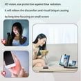 thumbnail image 3 of Screen Magnifier for Cell Phone, Screen Magnifier New Version, Mobile Phone Magnifier Projector Screen for Movies, Videos and Gaming with All Phones (Red, 12 inch), 3 of 7
