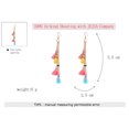 thumbnail image 3 of Pendientes de borlas multicapa de estilo nacional para mujer y niña, accesorio de joyería con forma de gota para oreja, 3 of 4
