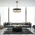 thumbnail image 7 of Eurofase Lighting - Aerie - 42W 7 LED Round Chandelier in Transitional Style -, 7 of 7