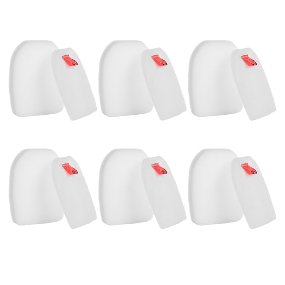 Nispira XFFKIZ700 Dock Pre-Motor Filter Replacement for Shark Stratos Cordless Vacuum, Fits Models: IZ862H IZ562H UZ565H IZ540H IZ840 IZ800 Series. Part # XFFKIZ700. 6 Pack
