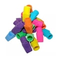 thumbnail image 2 of 25 Piezas De Gomas Borrar Lapiz Colores Neon Mae Borrado Suave Escolar, 2 of 4