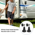 thumbnail image 3 of Porte-bagages RV, Attrape-Porte Magnétique en Acier Inoxydable, Absorbant les Chocs Hydrauliques, Butée de Porte pour RV, Camping-Cars, Remorque, Maison Motorisée, Cargaison, Compartiment de Bateau, 3 of 7