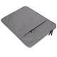 thumbnail image 2 of Bolsa protectora para computadora de negocios de 2 capas de gamuza de nailon ultrafina portátil gris claro (15 pulgadas), 2 of 8