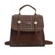thumbnail image 5 of Bolso de viaje retro sencillo, mochila de moda de invierno 2025, bolso bandolera pequeño cuadrado popular para mujer, 5 of 5
