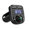 thumbnail image 1 of Transmisor FM Bluetooth inalámbrico para coche - Llamadas manos libres, cargador USB doble - para audio y carga de teléfono en el coche, 1 of 6
